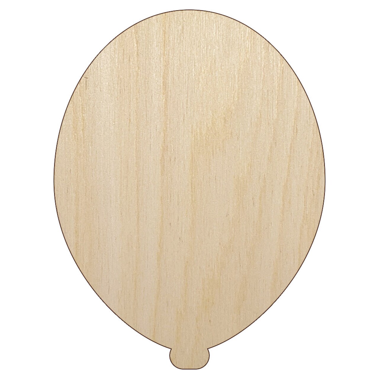 Balloon Party Birthday Unfinished Wood Shape Piece Cutout for DIY Craft Projects